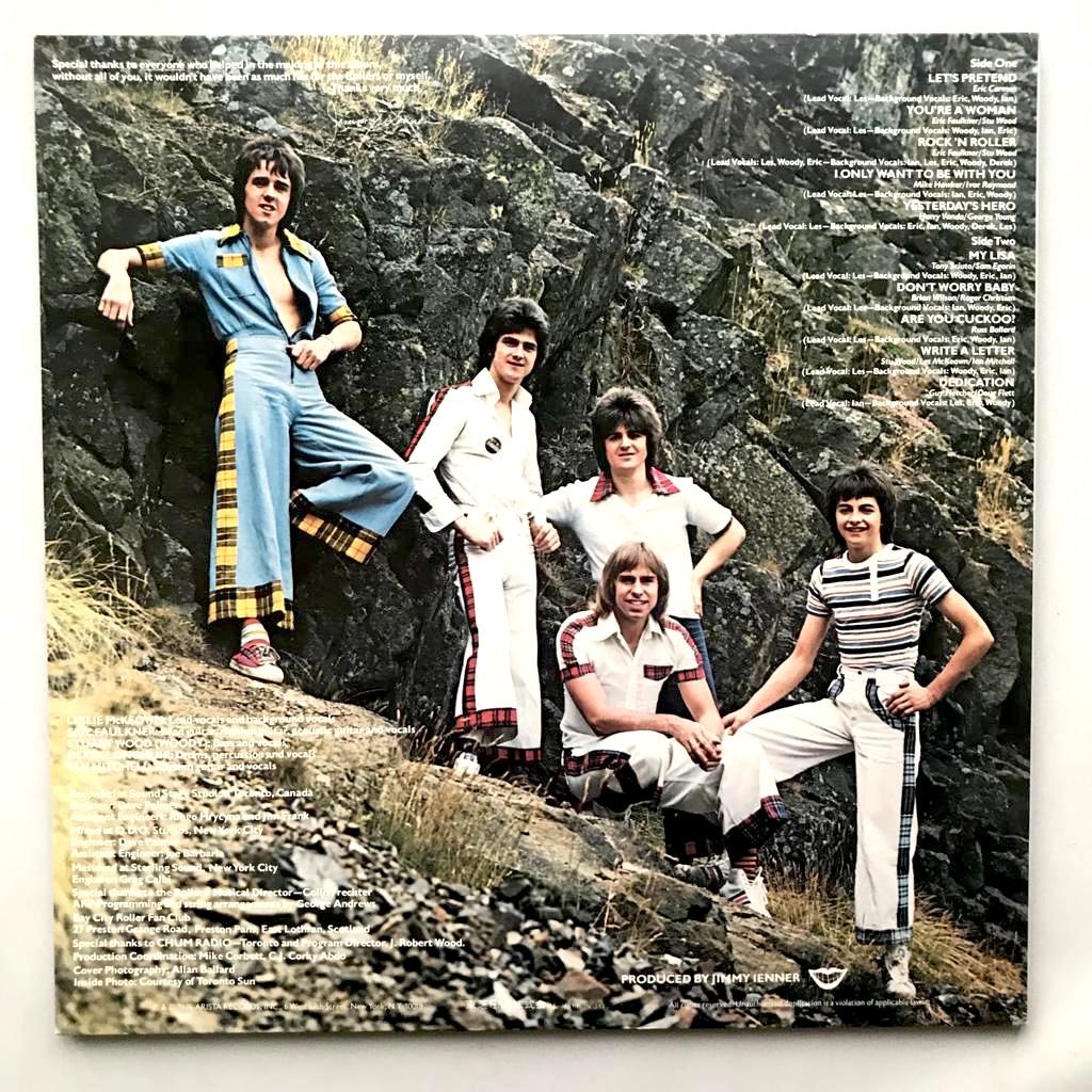 Bay City Rollers - Dedication - LP Vinyl Piringan Hitam PH - Gambar 2