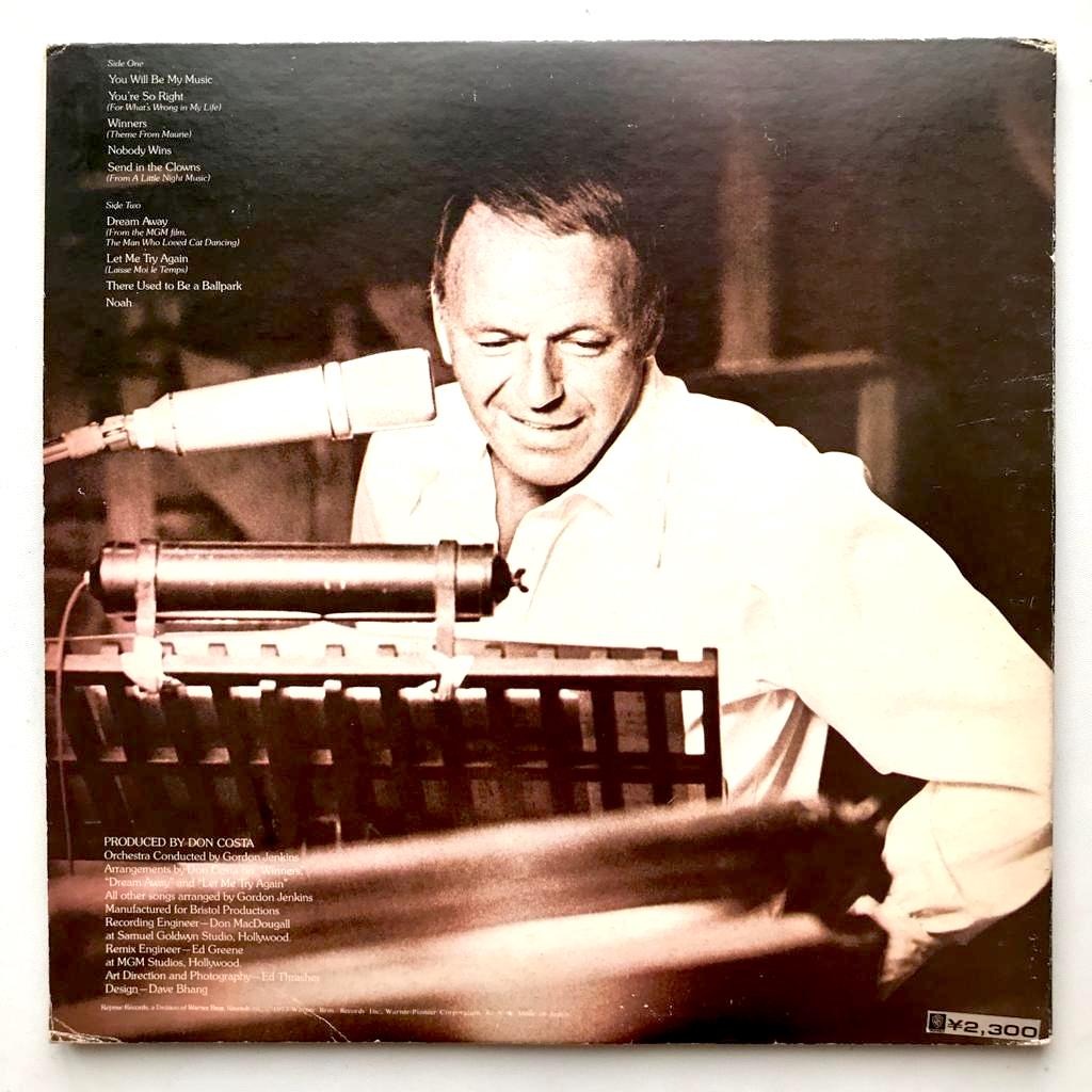 Frank Sinatra - Ol' Blue Eyes Is Back - LP Vinyl PH - Gambar 2