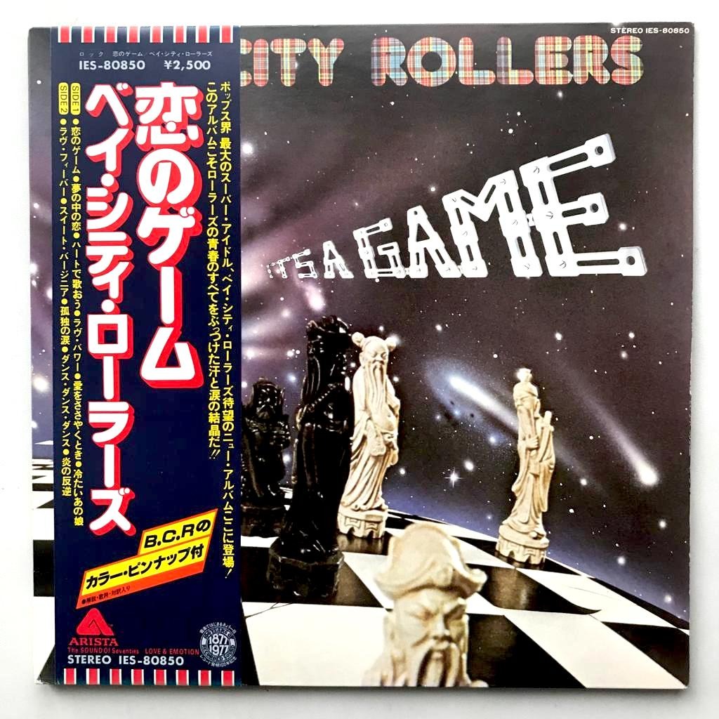 Bay City Rollers - It's A Game - LP Vinyl Piringan Hitam PH