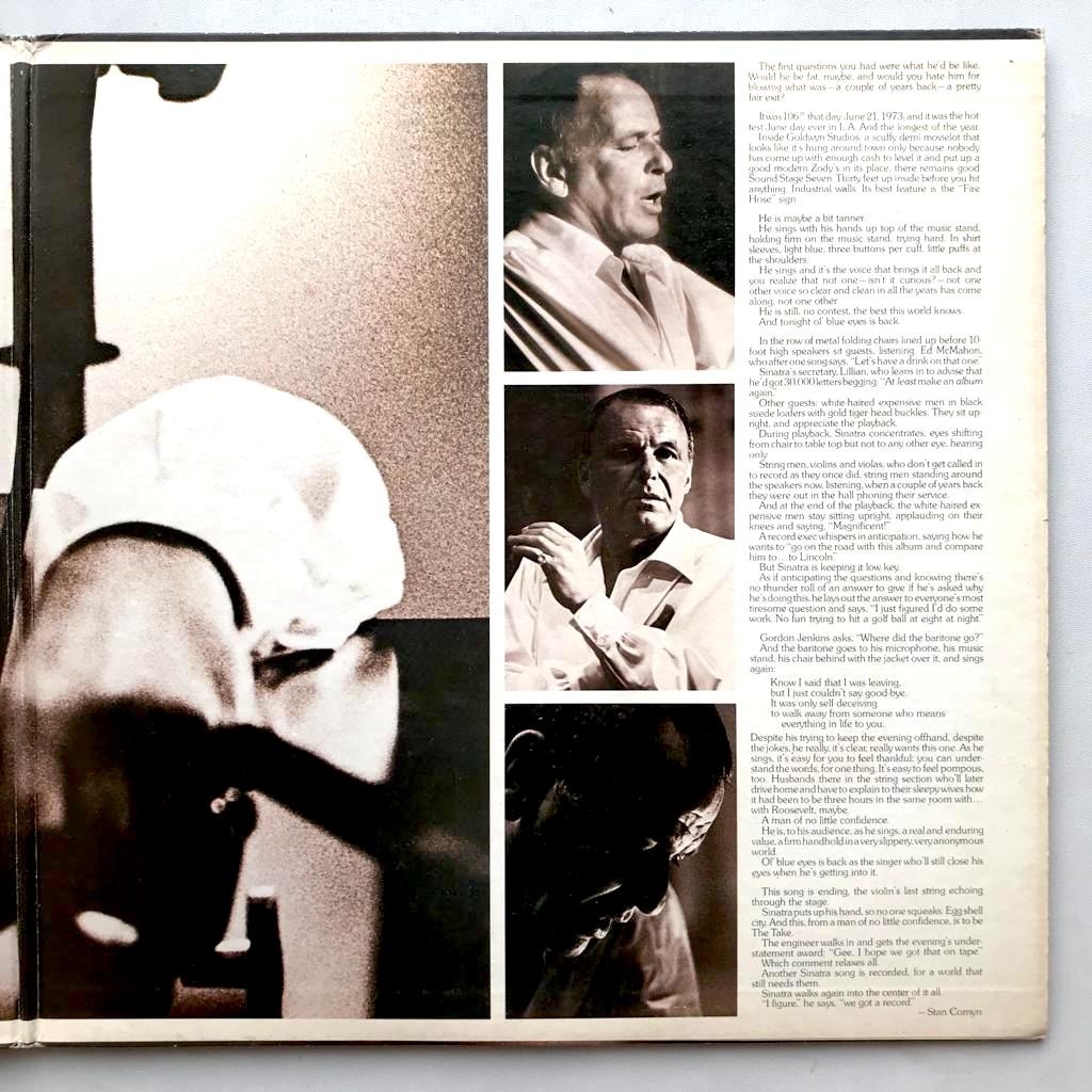 Frank Sinatra - Ol' Blue Eyes Is Back - LP Vinyl PH - Gambar 4