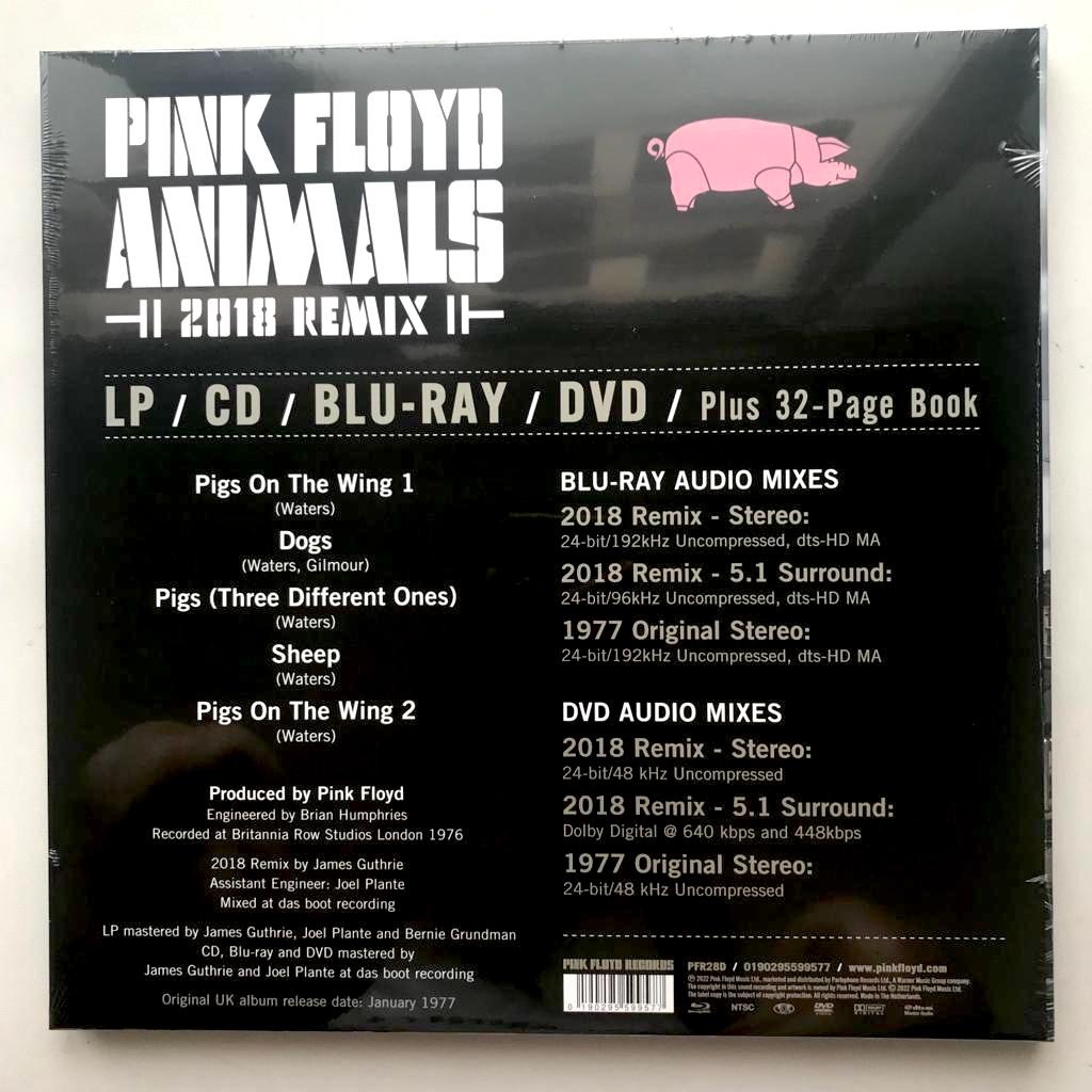 Pink Floyd - Animals (2018 Remix) - Box Set LP Vinyl, CD, DVD, Blu-Ray - Image 3