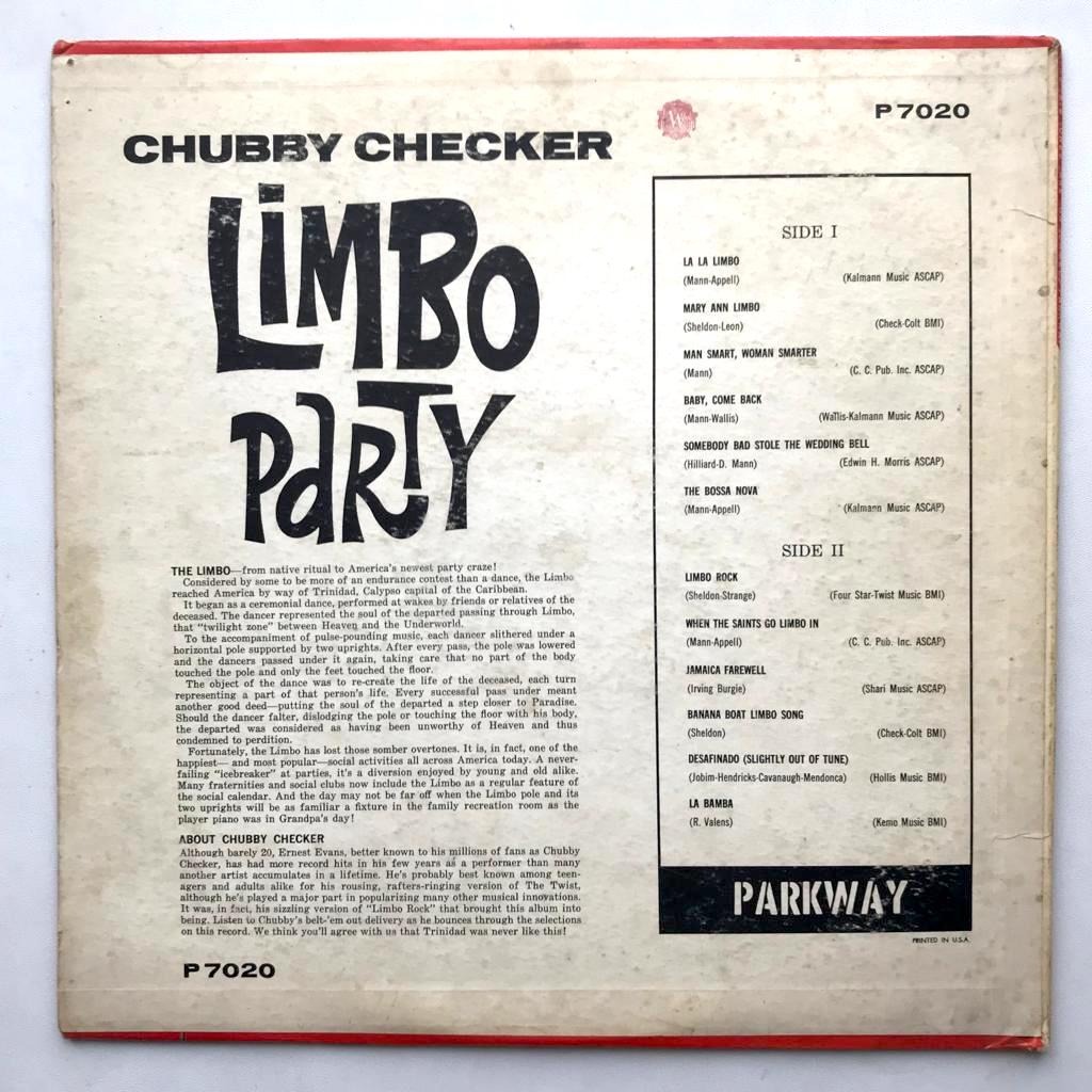 Chubby Checker - Limbo Party - LP Vinyl Piringan Hitam PH - Gambar 2
