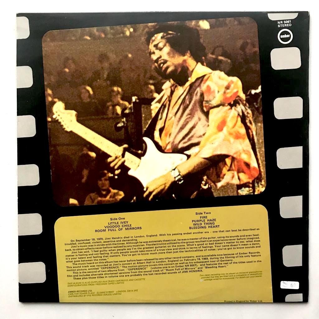 Jimi Hendrix - More "Experience" (Volume Two) - OST - LP Vinyl PH - Gambar 2