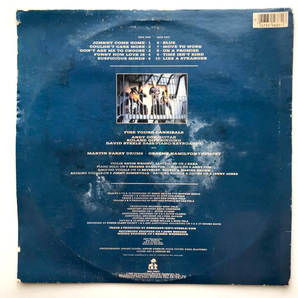 Fine Young Cannibals - Vinyl LP Piringan Hitam PH - Gambar 2