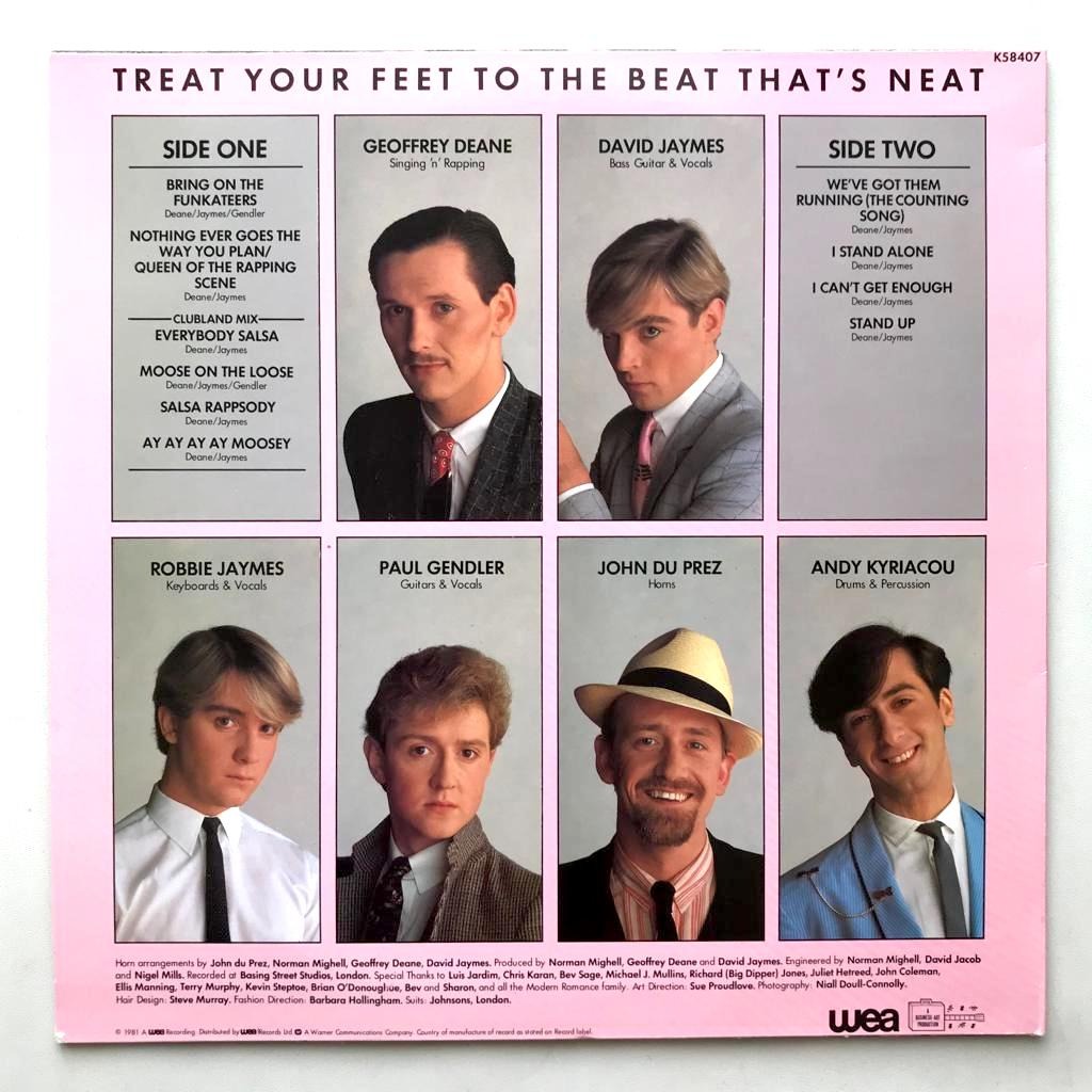Modern Romance - Adventures In Clubland - LP Vinyl PH - Gambar 2