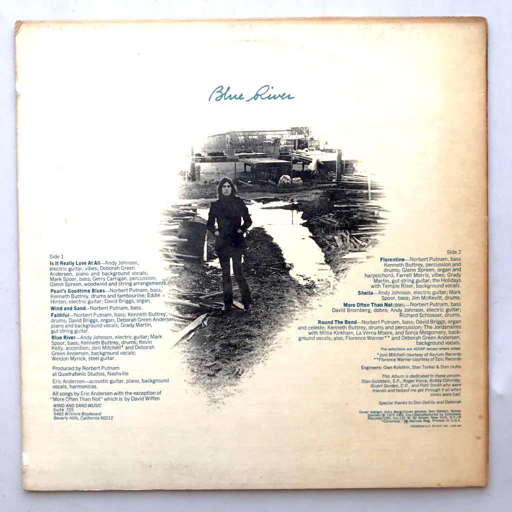 Eric Andersen - Blue River - LP Vinyl Piringan Hitam PH - Gambar 2